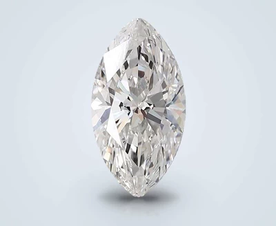 3.02ct E VS1 Rare Carat Ideal Cut Marquise Lab Grown Diamond