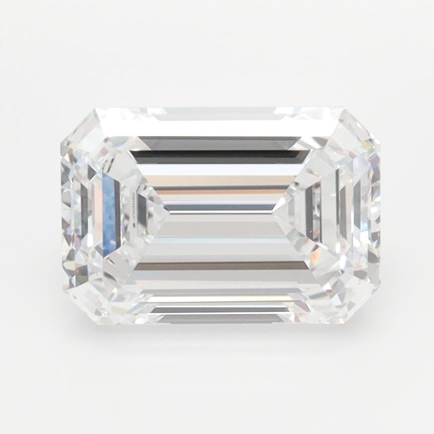 2.10ct D VVS1 Rare Carat Ideal Cut Emerald Lab Grown Diamond