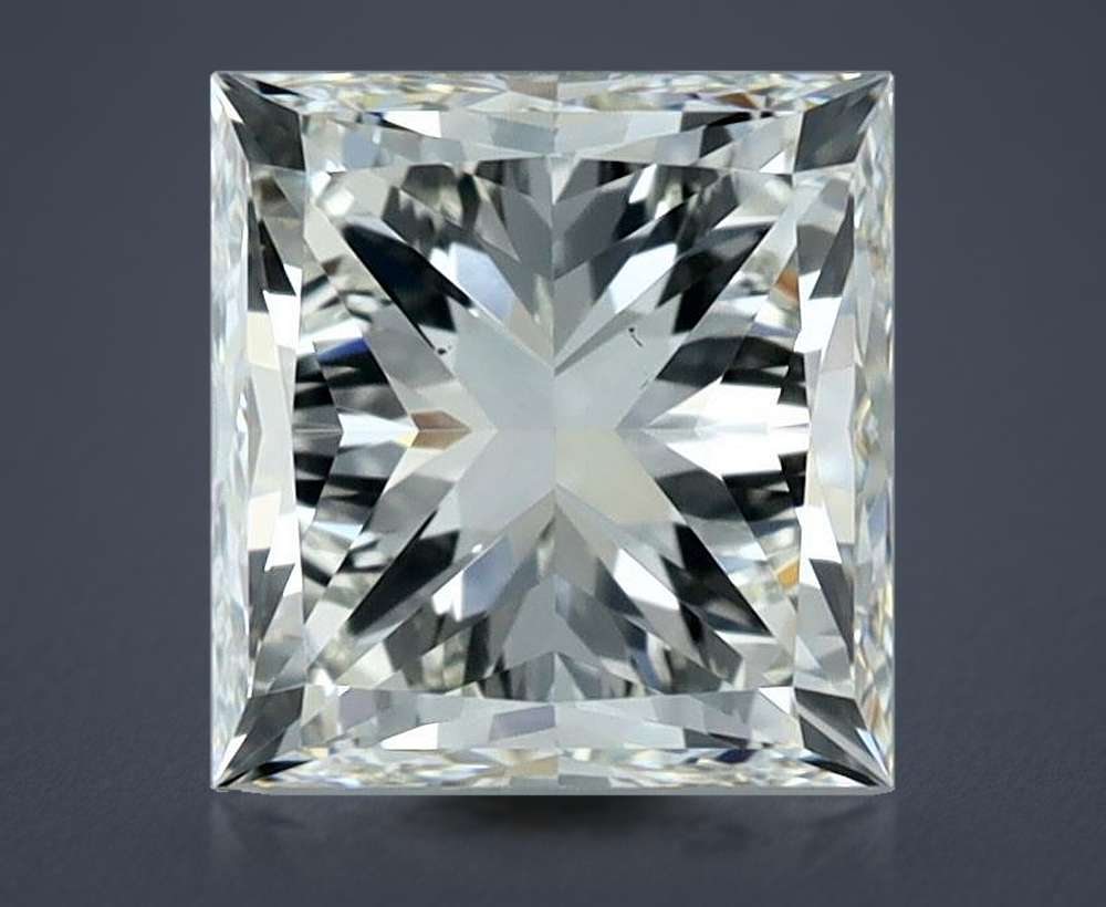 2.03ct J VS1 Very Good Cut Princess Diamond