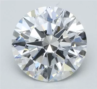 3.77ct E VS1 Excellent Cut Round Lab Grown Diamond
