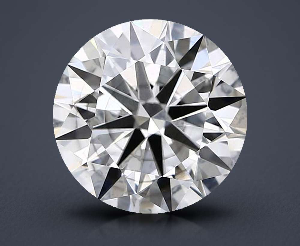 4.31ct F SI1 Rare Carat Ideal Cut Round Lab Grown Diamond