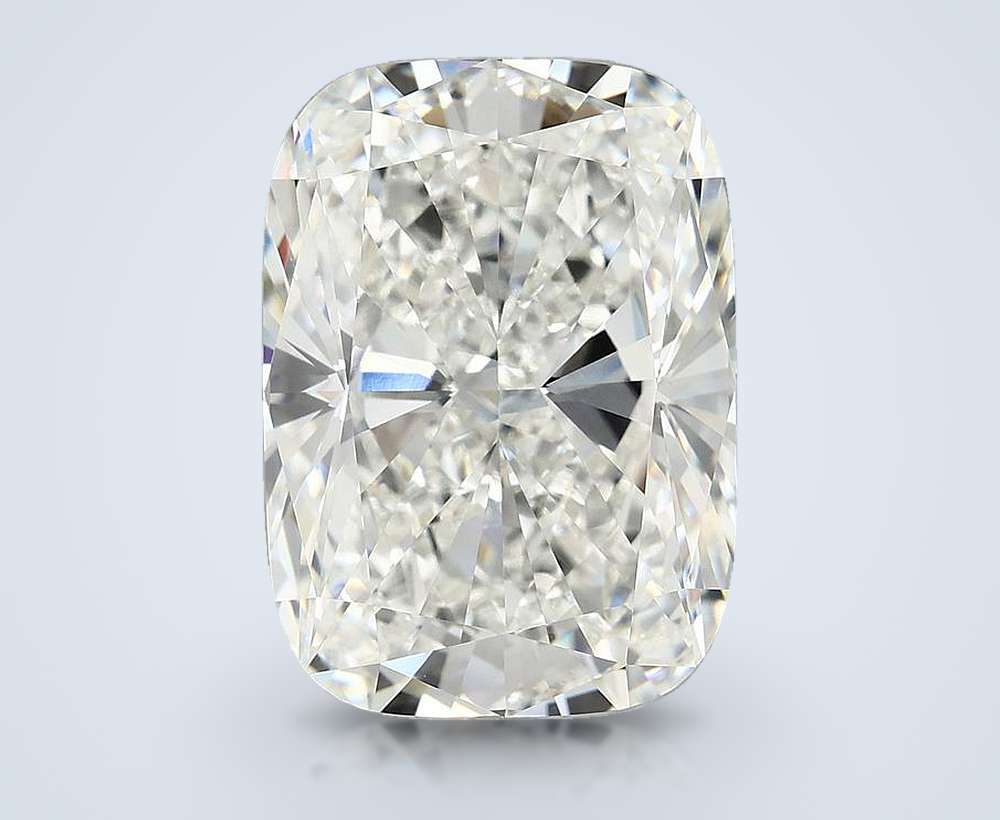 12.07ct F VVS2 Rare Carat Ideal Cut Cushion Lab Grown Diamond