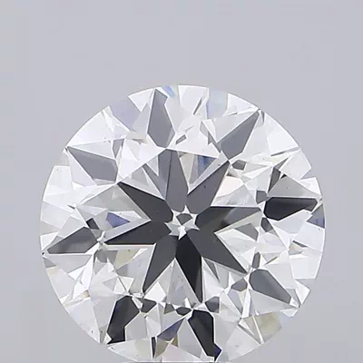 10.01ct F VS2 Good Cut Round Lab Grown Diamond