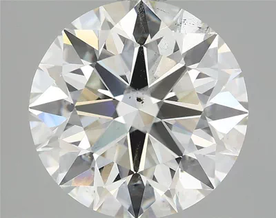 2.72ct I SI1 Rare Carat Ideal Cut Round Diamond