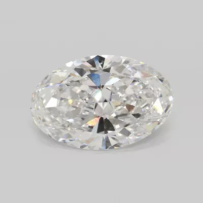 15.62ct F VVS2 Very Good Cut Oval Lab Grown Diamond