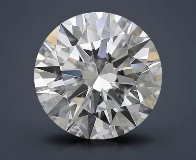 5.01ct F VVS1 Rare Carat Ideal Cut Round Diamond
