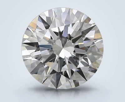 5.01ct F VVS1 Rare Carat Ideal Cut Round Diamond
