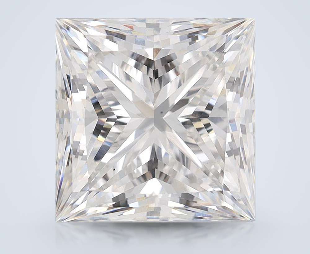 6.43ct G VS1 Rare Carat Ideal Cut Princess Lab Grown Diamond