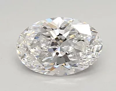 0.87ct D VVS2 Excellent Cut Oval Lab Grown Diamond