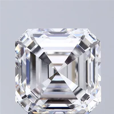 2.85ct E VS2 Rare Carat Ideal Cut Asscher Lab Grown Diamond
