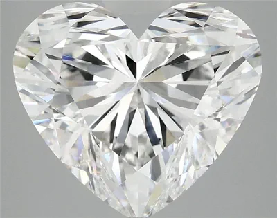 6.04ct E VVS2 Rare Carat Ideal Cut Heart Lab Grown Diamond