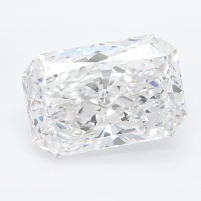 4.08ct D VVS2 Rare Carat Ideal Cut Radiant Lab Grown Diamond