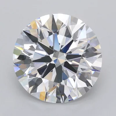 2.52ct D VVS1 Rare Carat Ideal Cut Round Lab Grown Diamond