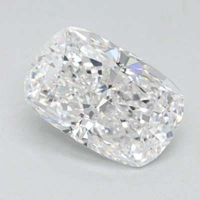 1.00ct D VVS1 Rare Carat Ideal Cut Cushion Lab Grown Diamond