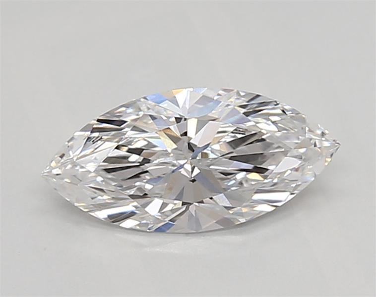 0.69ct D VVS2 Rare Carat Ideal Cut Marquise Lab Grown Diamond