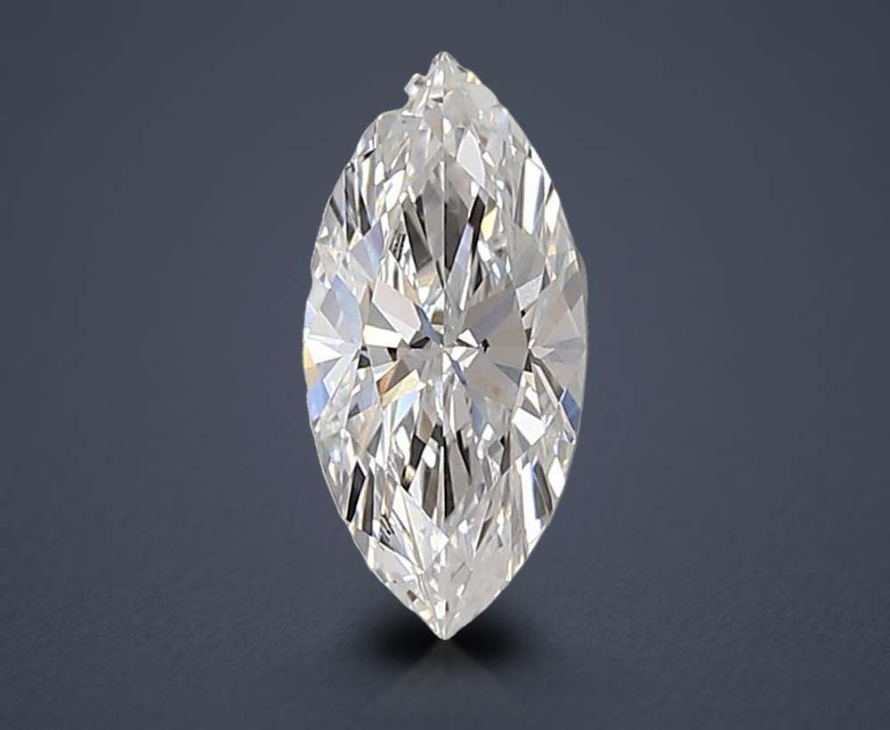0.69ct D VVS2 Rare Carat Ideal Cut Marquise Lab Grown Diamond