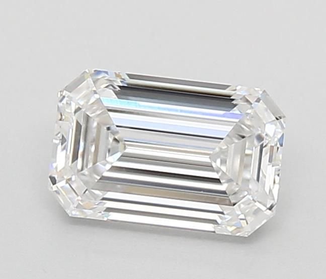1.06ct D VVS2 Rare Carat Ideal Cut Emerald Lab Grown Diamond