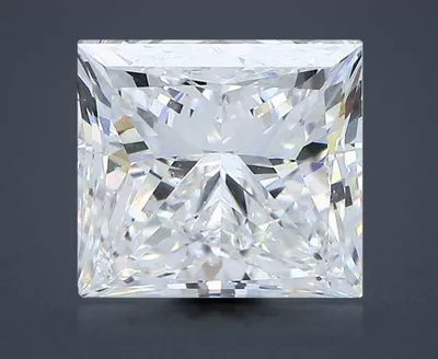 4.01ct G SI1 Very Good Cut Princess Diamond