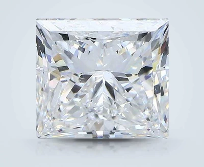 4.01ct G SI1 Very Good Cut Princess Diamond