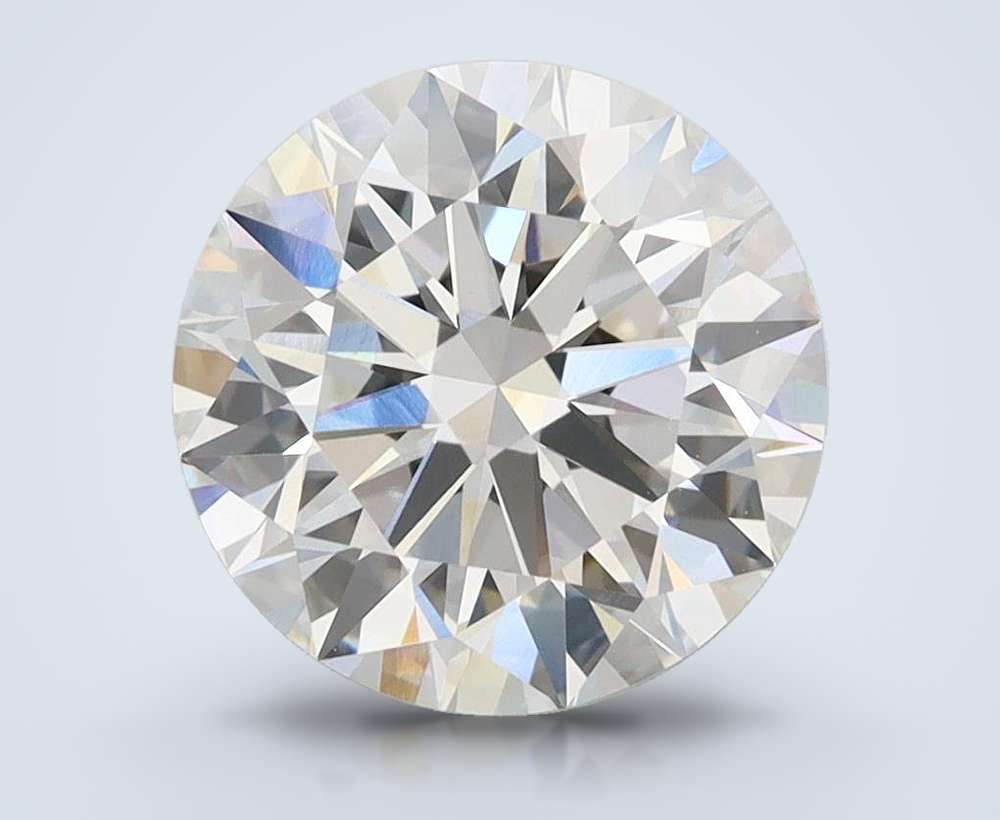 3.03ct F VVS2 Rare Carat Ideal Cut Round Lab Grown Diamond