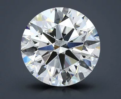 4.02ct F SI1 Rare Carat Ideal Cut Round Diamond