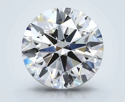 4.02ct F SI1 Rare Carat Ideal Cut Round Diamond
