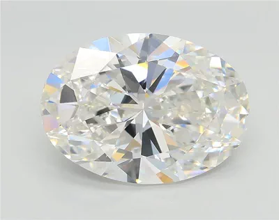 4.04ct E VS1 Rare Carat Ideal Cut Oval Lab Grown Diamond