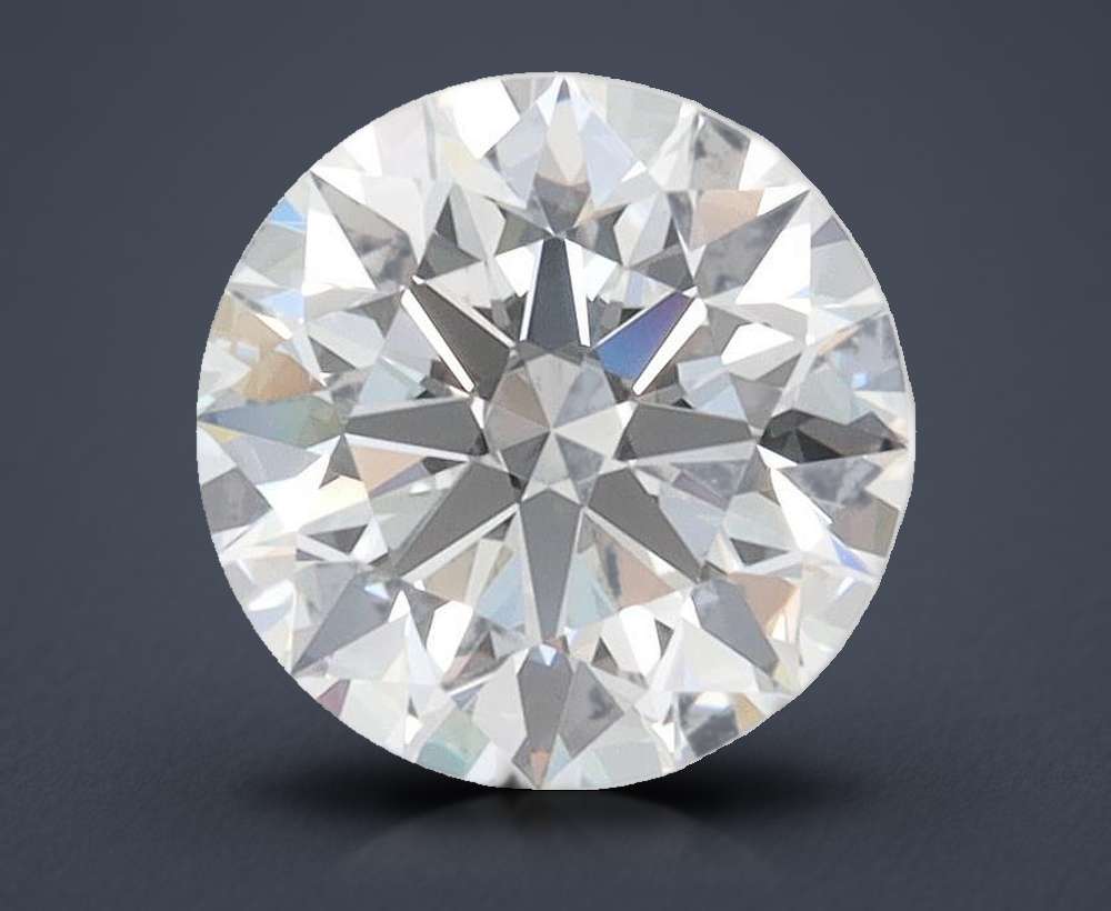 1.59ct D FL Rare Carat Ideal Cut Round Lab Grown Diamond