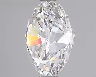 3.06ct F SI1 Very Good Cut Round Lab Grown Diamond