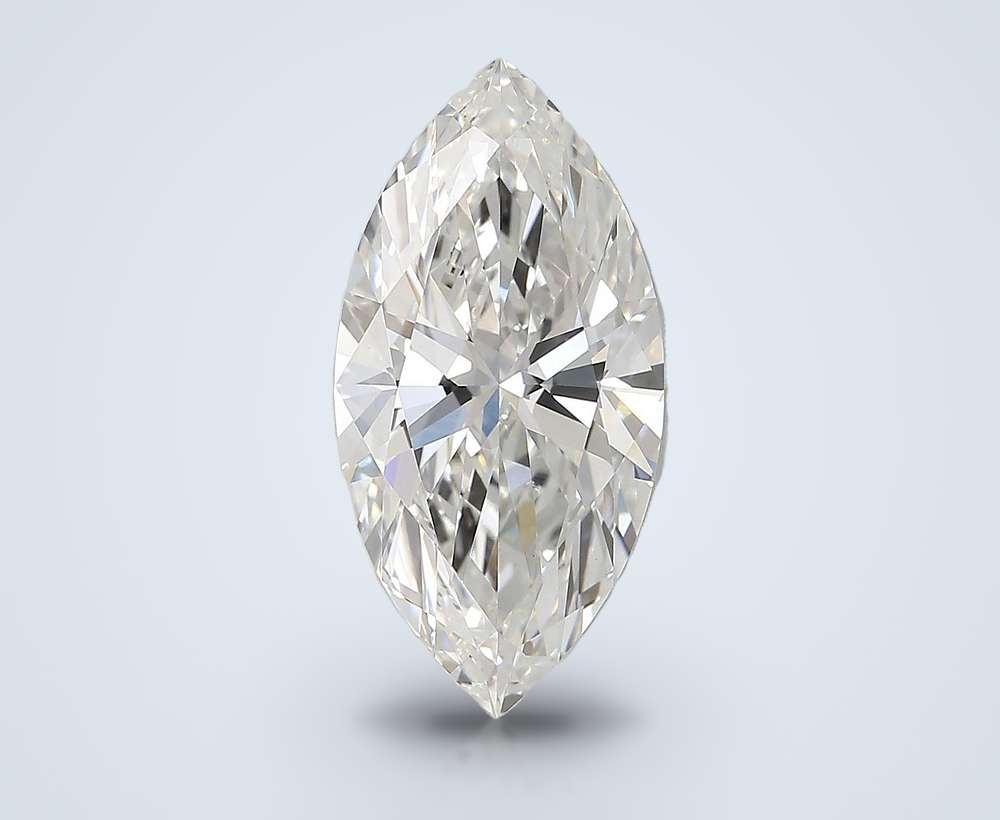 4.03ct F VVS2 Rare Carat Ideal Cut Marquise Lab Grown Diamond