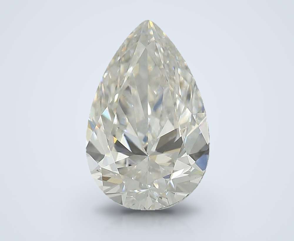1.08ct E VS1 Rare Carat Ideal Cut Pear Lab Grown Diamond