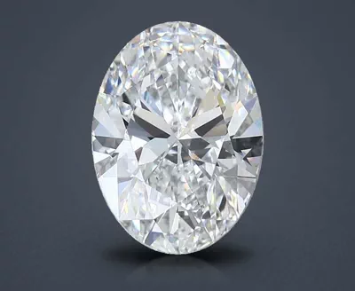 3.04ct E VS1 Rare Carat Ideal Cut Oval Lab Grown Diamond