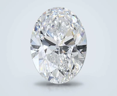 3.04ct E VS1 Rare Carat Ideal Cut Oval Lab Grown Diamond