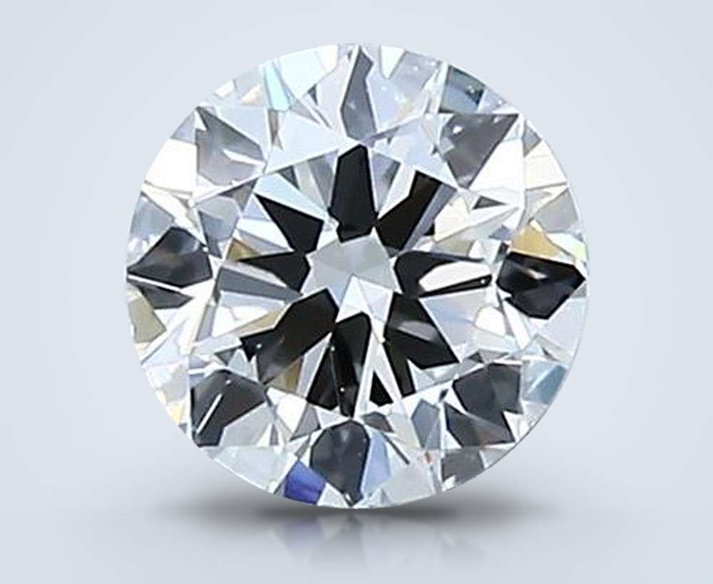 0.50ct I VVS2 Very Good Cut Round Diamond