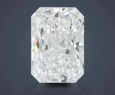 2.16ct D VVS1 Rare Carat Ideal Cut Radiant Lab Grown Diamond