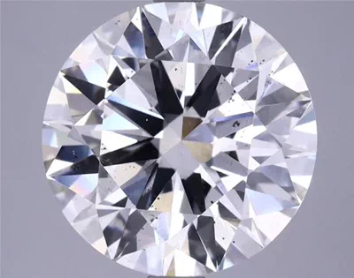 4.51ct G SI1 Rare Carat Ideal Cut Round Lab Grown Diamond