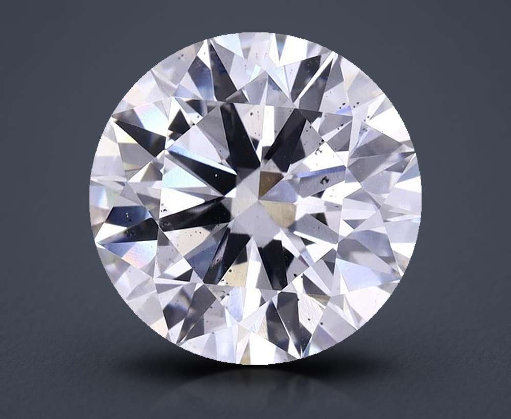 4.51ct G SI1 Rare Carat Ideal Cut Round Lab Grown Diamond