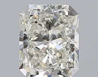 1.02ct J SI2 Rare Carat Ideal Cut Radiant Diamond