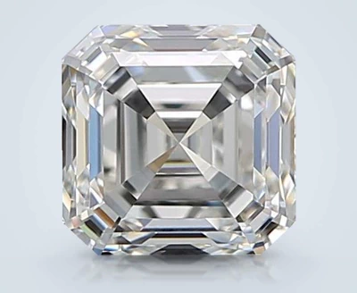 0.70ct H VVS2 Rare Carat Ideal Cut Asscher Diamond