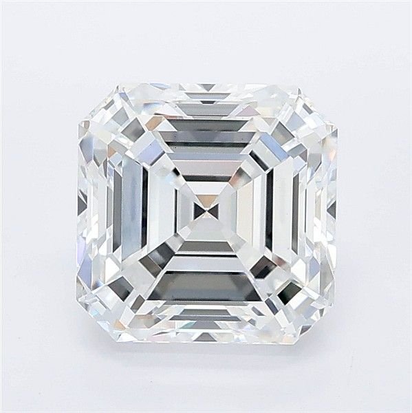 2.53ct D VS1 Rare Carat Ideal Cut Asscher Lab Grown Diamond