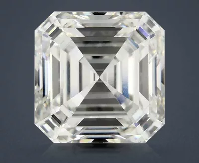 4.08ct F VVS2 Rare Carat Ideal Cut Asscher Lab Grown Diamond