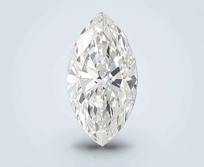 3.09ct E VVS2 Rare Carat Ideal Cut Marquise Lab Grown Diamond