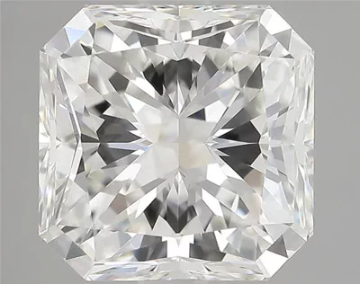3.02ct I VVS2 Rare Carat Ideal Cut Radiant Diamond