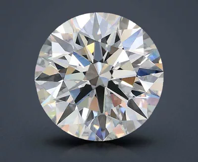 2.89ct F VVS2 Rare Carat Ideal Cut Round Lab Grown Diamond