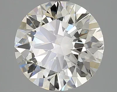 3.01ct K VS1 Rare Carat Ideal Cut Round Diamond