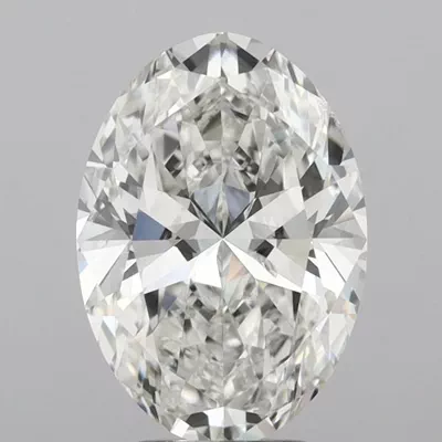 4.01ct J SI2 Rare Carat Ideal Cut Oval Diamond