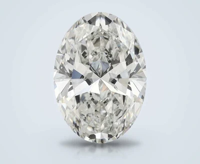 4.01ct J SI2 Rare Carat Ideal Cut Oval Diamond