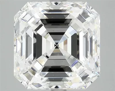 7.05ct E VS2 Very Good Cut Asscher Lab Grown Diamond