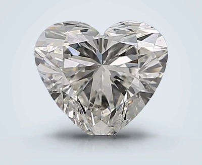 0.97ct I SI2 Rare Carat Ideal Cut Heart Diamond