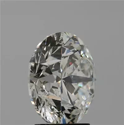 4.02ct H SI2 Excellent Cut Round Diamond